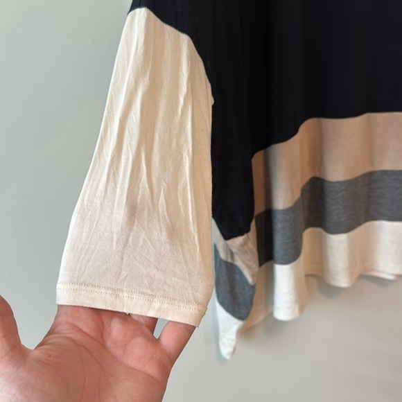 Oversized color block tunic - Picture 4 of 4